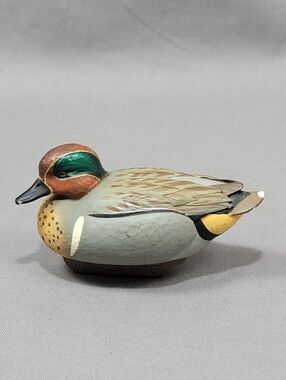 Ducks Unlimited Mini Green Winged Teal Duck Decoy Jett Brunet 2005 Replacement